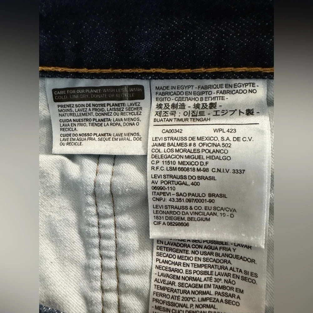 Levi's 505 SZ 36X30 Dark Blue Men's Jeans